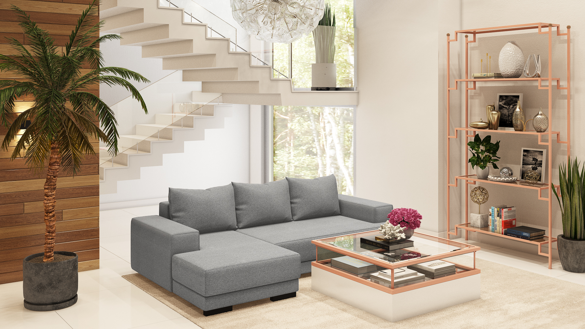 Sofá de canto c/cama SUMMER - Image 4