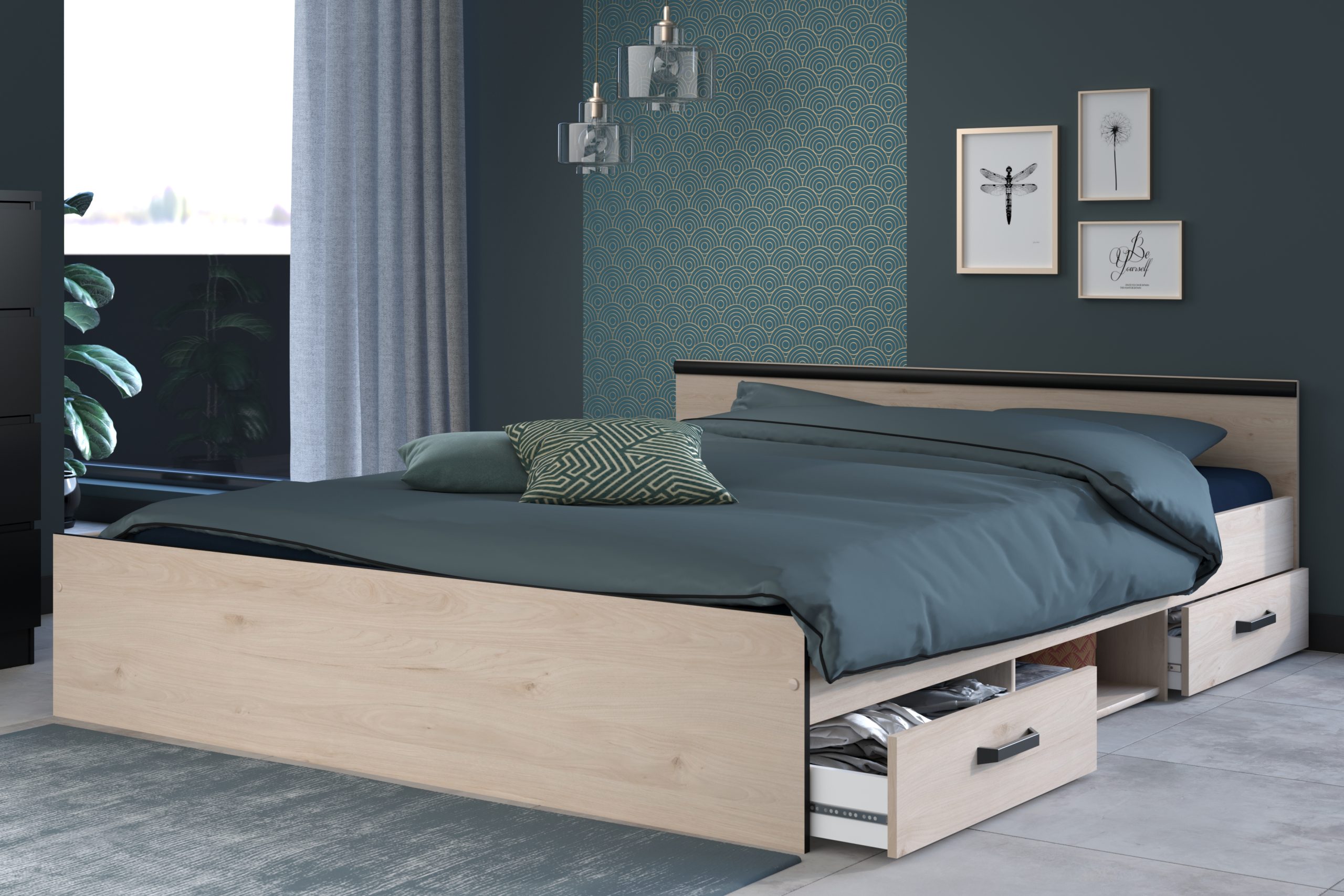 Cama de casal NASHVILLE - Image 2