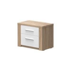 Mesa de cabeceira 2 gav. PARIS 60x46x35