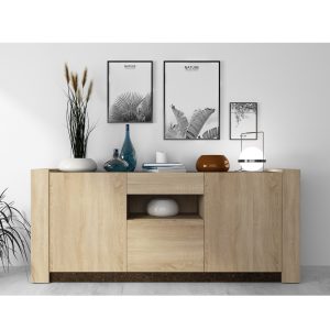 Alternative view of Aparador 3 portas+1 gaveta ARIA 210x88x45