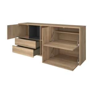 Alternative view of Aparador 4 portas+2 gavetas FRAME 210x90x45