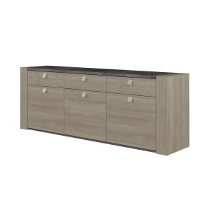 Aparador 3 portas+3 gavetas RITTA 220x80x48