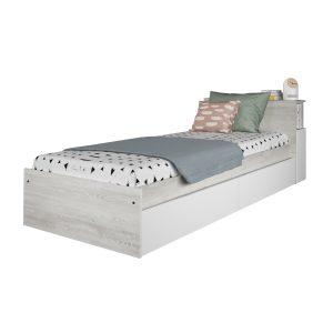 Compacto com 2 gavetas + mesa cabeceira JAZZ 90x200