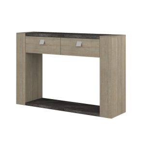 Consola 2 gavetas RITTA 121x80x42
