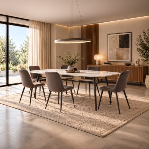 Conjunto mesa + 6 cadeiras "PROMO" - Image 2